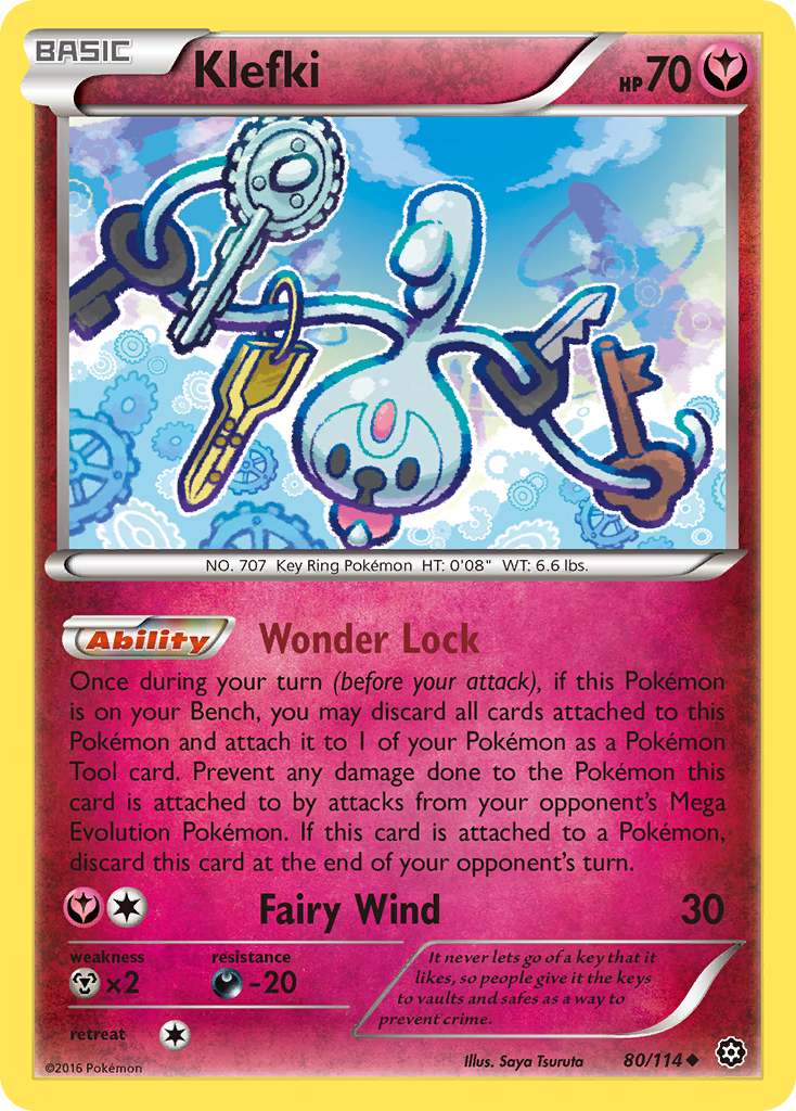 Klefki (80/114) [XY: Steam Siege] | Eastridge Sports Cards & Games