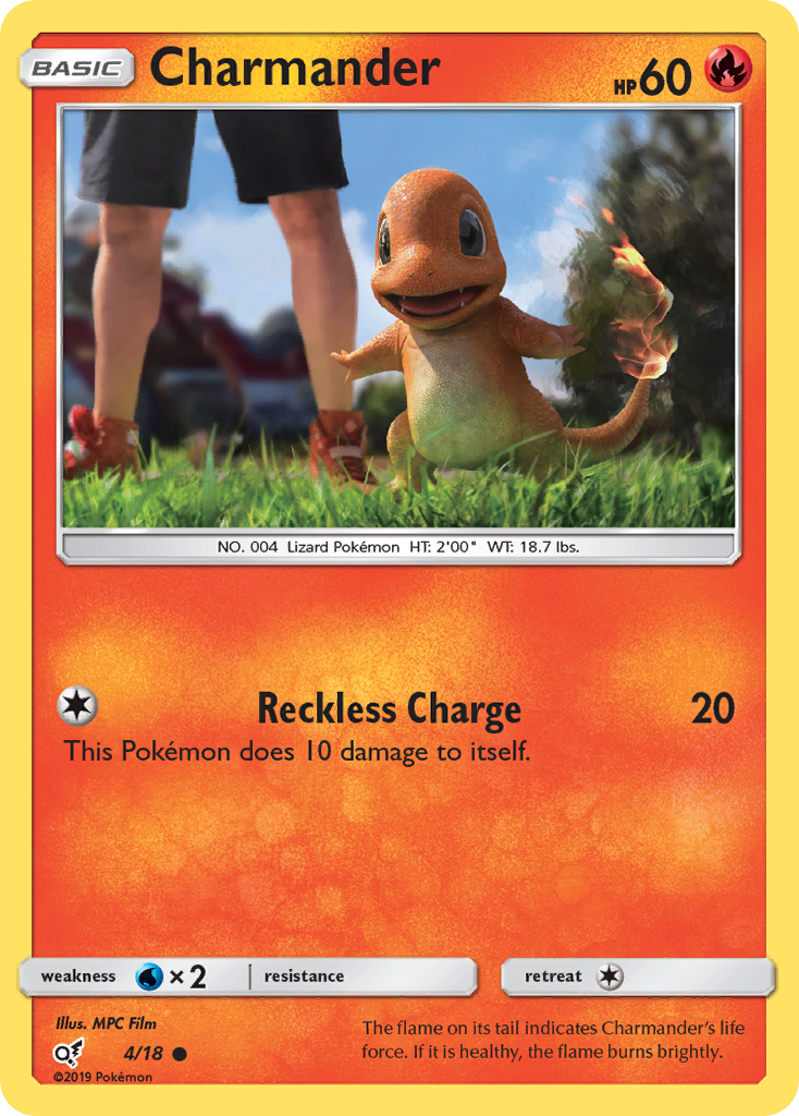 Charmander (4/18) [Sun & Moon: Detective Pikachu] | Eastridge Sports Cards & Games