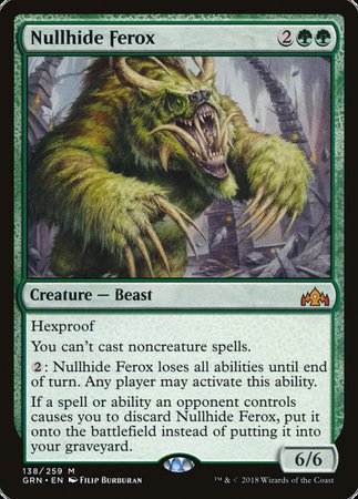 Nullhide Ferox [Guilds of Ravnica] | Eastridge Sports Cards & Games