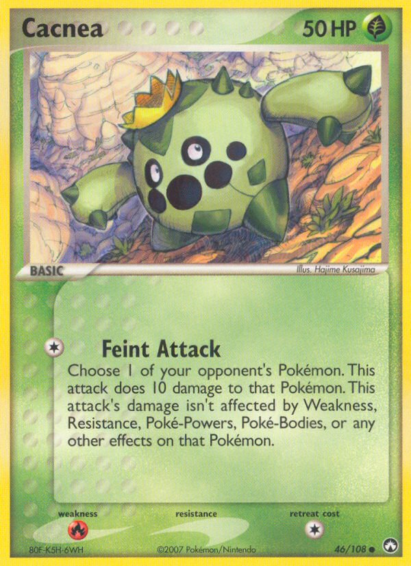 Cacnea (46/108) [EX: Power Keepers] | Eastridge Sports Cards & Games