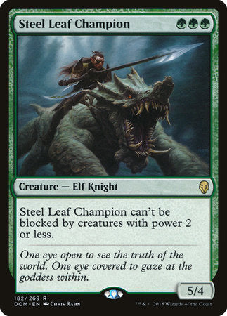 Steel Leaf Champion [Dominaria] | Eastridge Sports Cards & Games