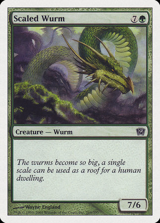 Scaled Wurm [Ninth Edition] | Eastridge Sports Cards & Games