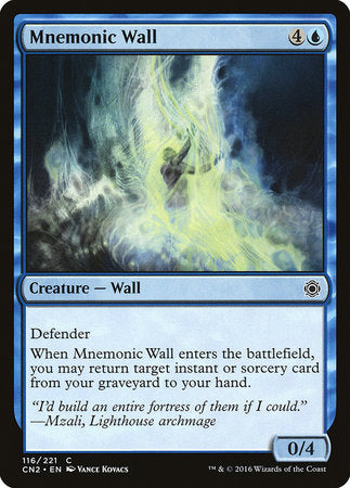 Mnemonic Wall [Conspiracy: Take the Crown] | Eastridge Sports Cards & Games