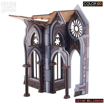 Plast Craft Gothic Millennium Cathedralis Side Porch | Eastridge Sports Cards & Games