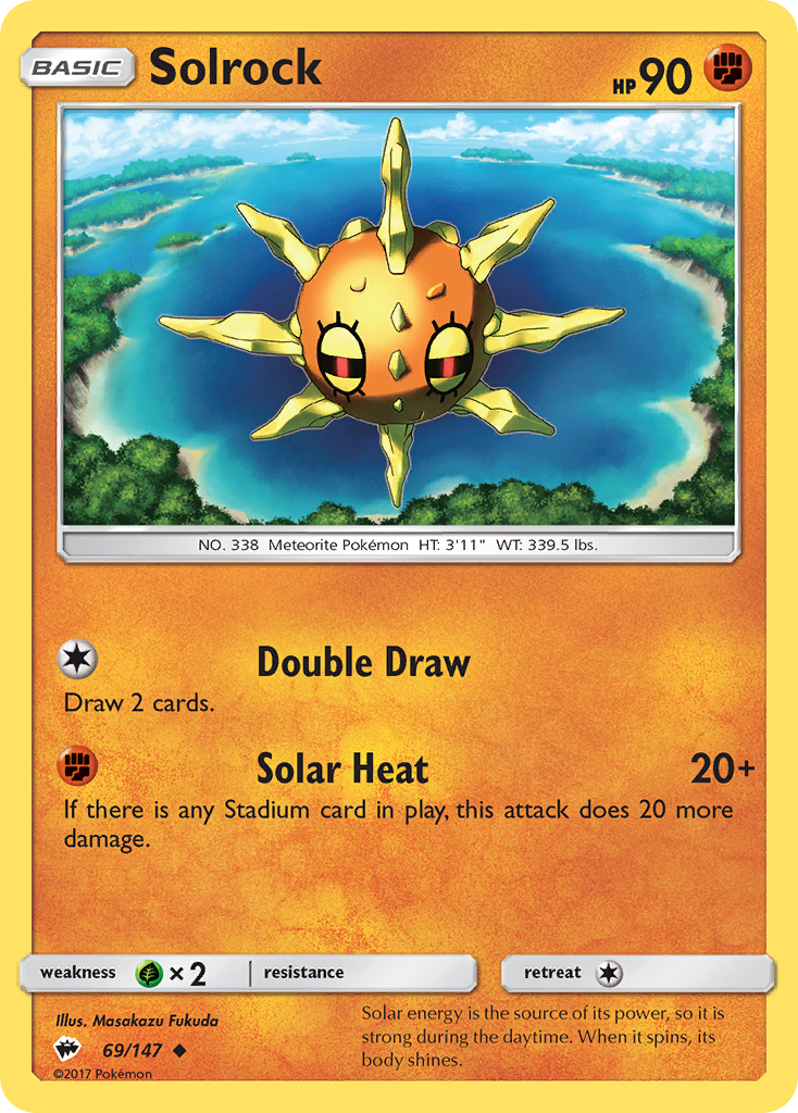 Solrock (69/147) [Sun & Moon: Burning Shadows] | Eastridge Sports Cards & Games
