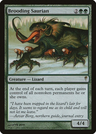 Brooding Saurian [Coldsnap] | Eastridge Sports Cards & Games