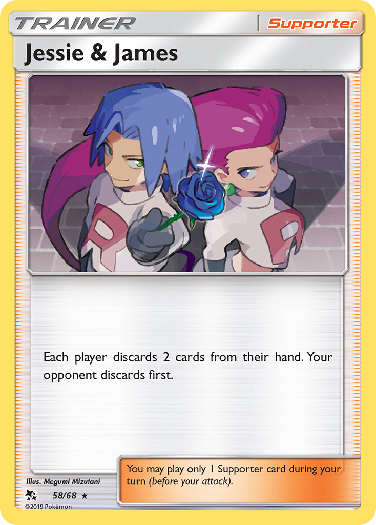 Jessie & James (58/68) [Sun & Moon: Hidden Fates] | Eastridge Sports Cards & Games