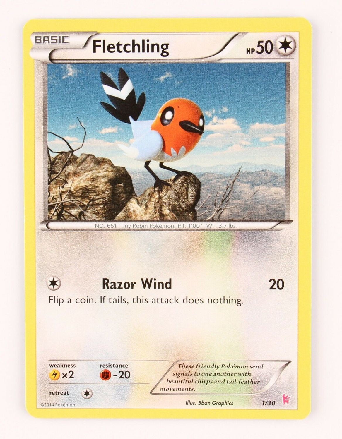 Fletchling (1/30) [XY: Trainer Kit - Sylveon] | Eastridge Sports Cards & Games