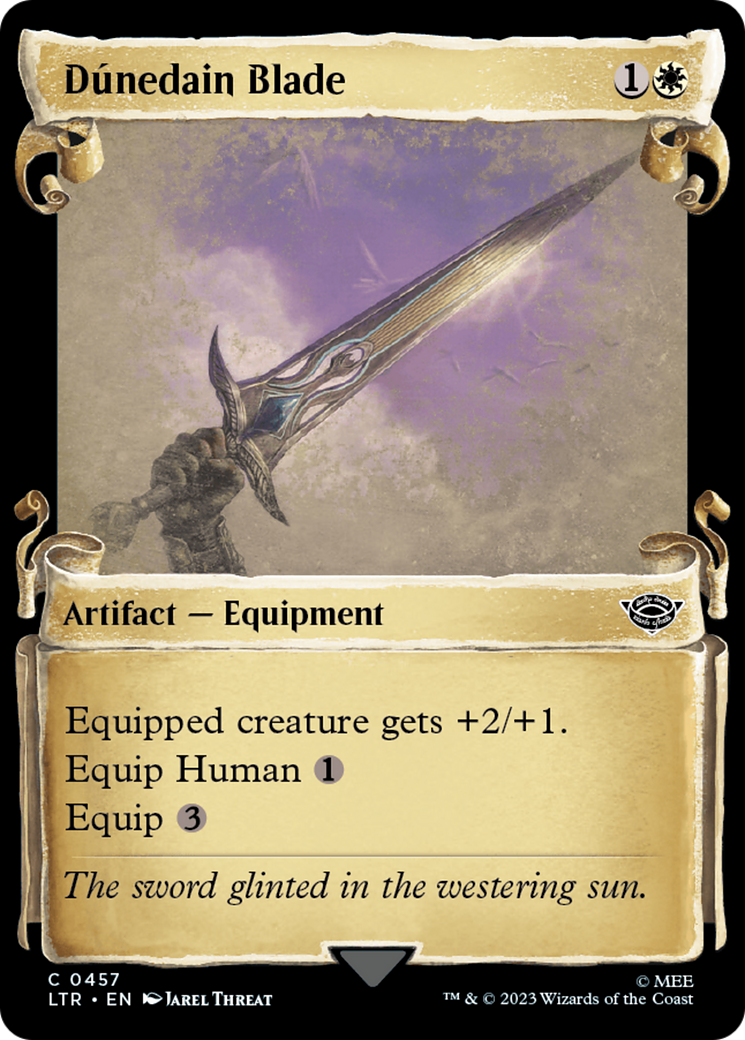 Dunedain Blade [The Lord of the Rings: Tales of Middle-Earth Showcase Scrolls] | Eastridge Sports Cards & Games