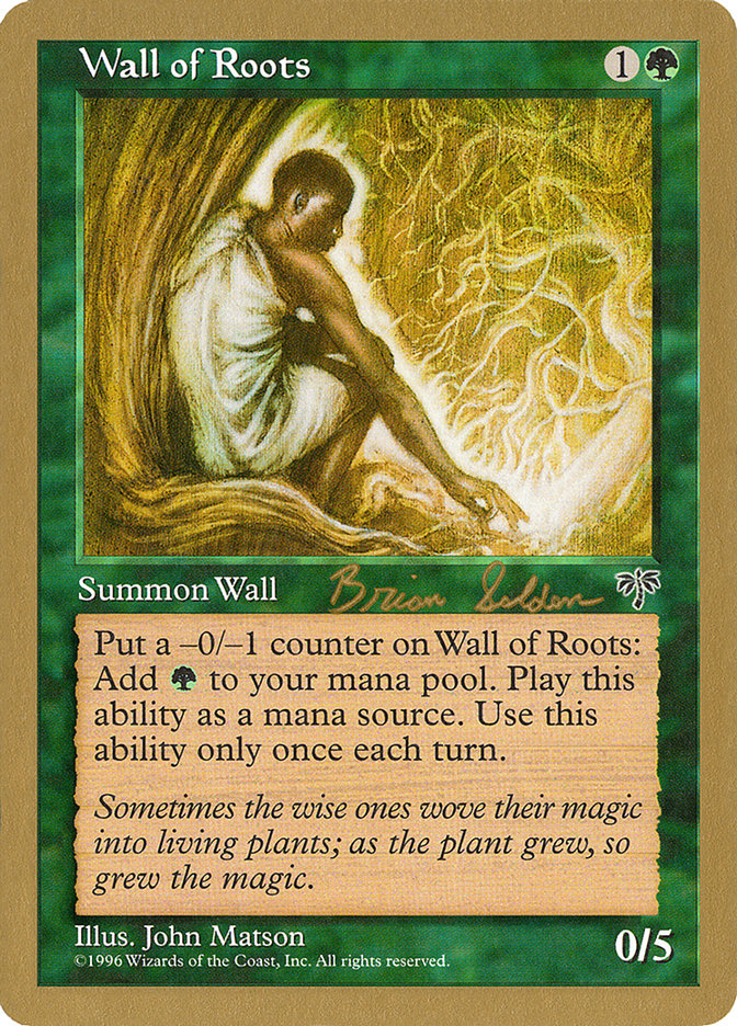 Wall of Roots (Brian Selden) [World Championship Decks 1998] | Eastridge Sports Cards & Games