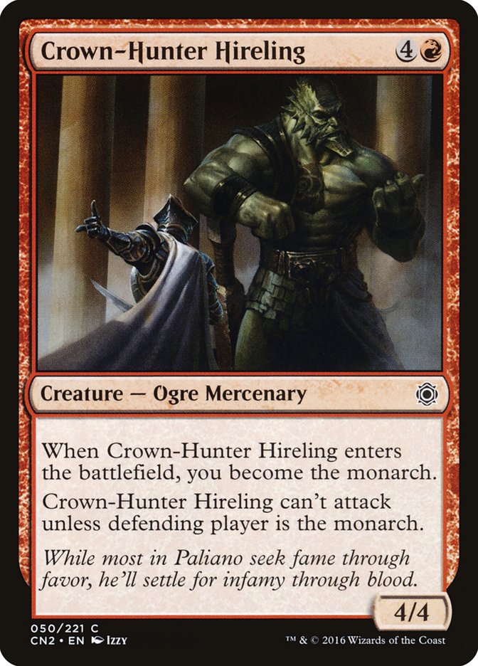 Crown-Hunter Hireling [Conspiracy: Take the Crown] | Eastridge Sports Cards & Games