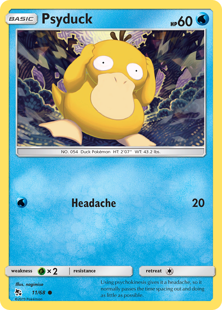 Psyduck (11/68) [Sun & Moon: Hidden Fates] | Eastridge Sports Cards & Games