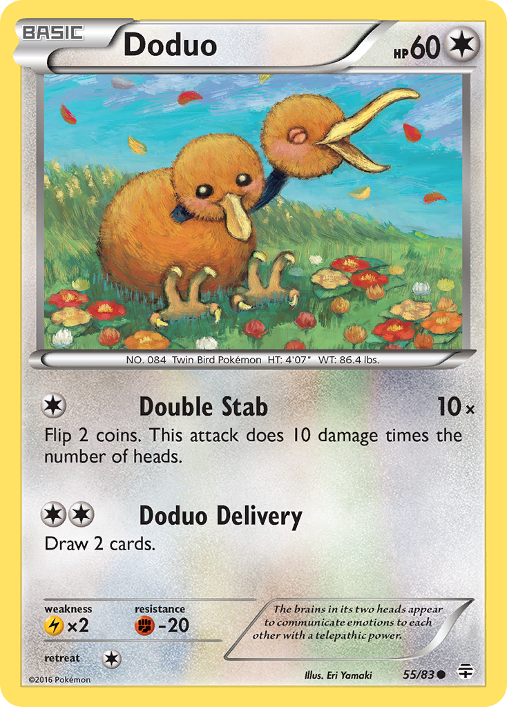 Doduo (55/83) [XY: Generations] | Eastridge Sports Cards & Games