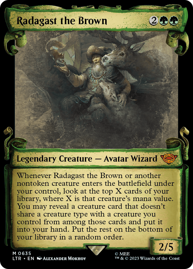 Radagast the Brown [The Lord of the Rings: Tales of Middle-Earth Showcase Scrolls] | Eastridge Sports Cards & Games