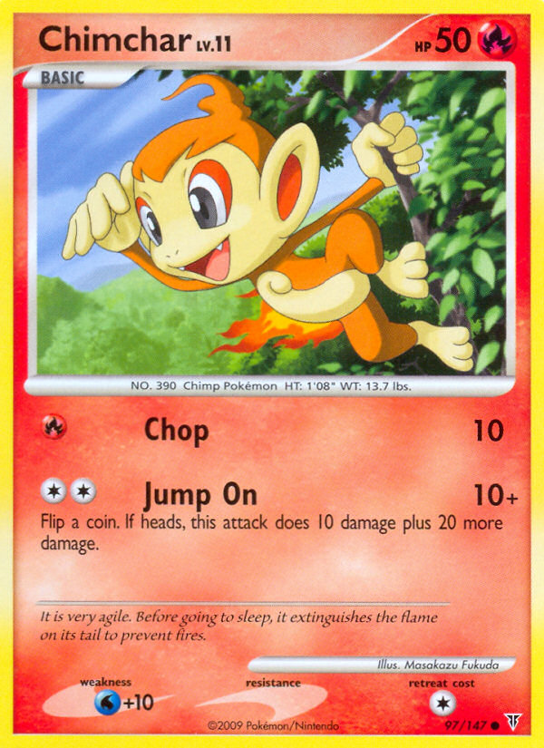 Chimchar (97/147) [Platinum: Supreme Victors] | Eastridge Sports Cards & Games