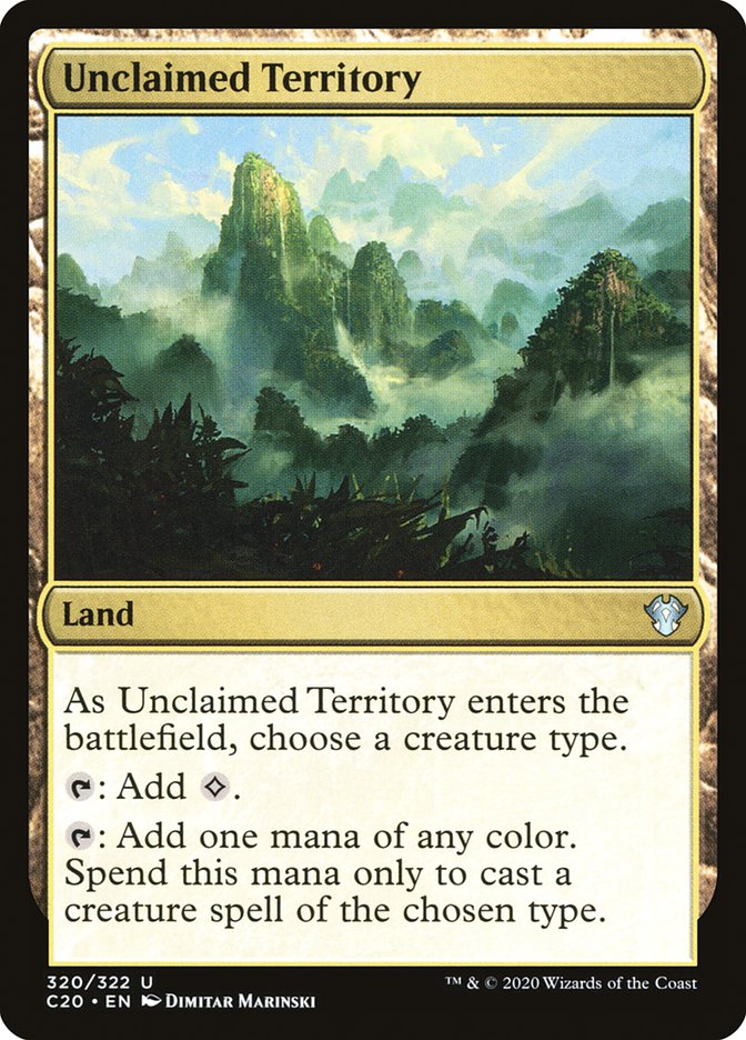 Unclaimed Territory [Commander 2020] | Eastridge Sports Cards & Games