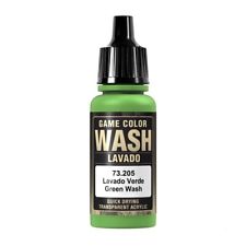 VALLEJO GAME COLOR: GREEN WASH (17ML) | Eastridge Sports Cards & Games