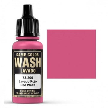 VALLEJO GAME COLOR: RED WASH (17ML) | Eastridge Sports Cards & Games