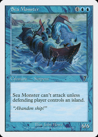 Sea Monster [Seventh Edition] | Eastridge Sports Cards & Games