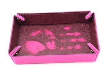 DIE HARD DICE FOLDING RECTANGLE Thermic Colour Change TRAY W/ PINK VELVET | Eastridge Sports Cards & Games