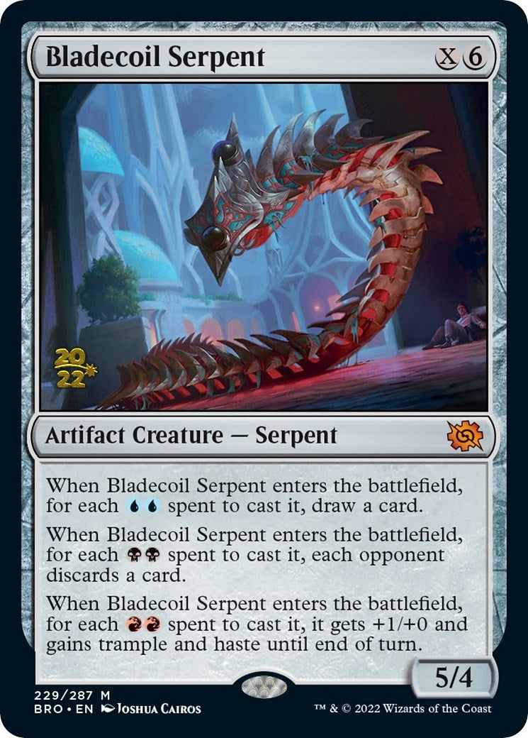 Bladecoil Serpent [The Brothers' War: Prerelease Promos] | Eastridge Sports Cards & Games