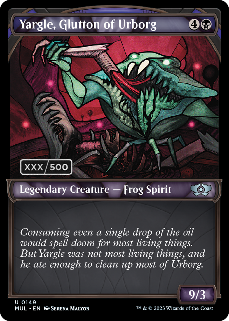 Yargle, Glutton of Urborg (Serialized) [Multiverse Legends] | Eastridge Sports Cards & Games