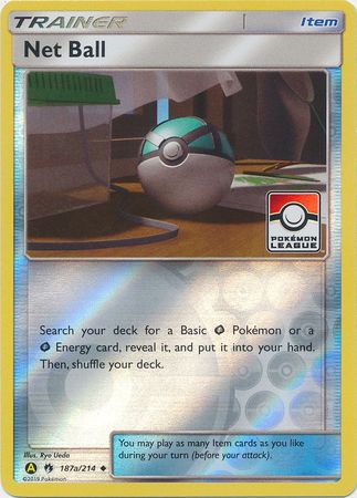 Net Ball (187a/214) (League Promo) [Sun & Moon: Lost Thunder] | Eastridge Sports Cards & Games
