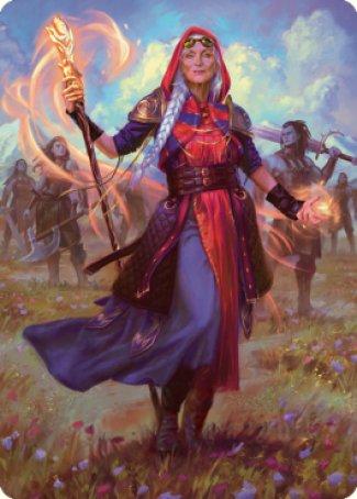 Jaya, Fiery Negotiator Art Card 1 [Dominaria United Art Series] | Eastridge Sports Cards & Games