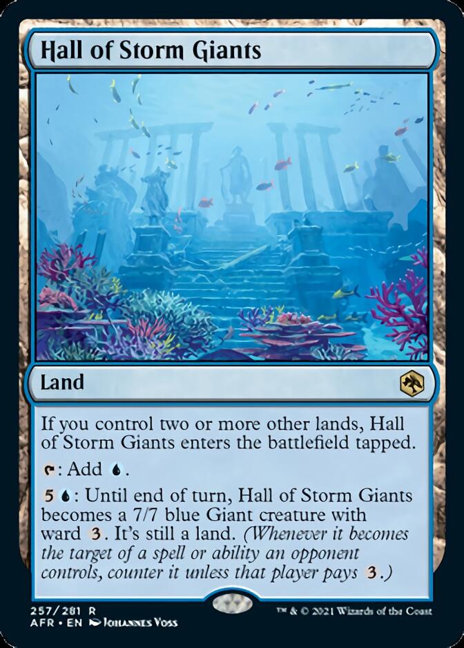 Hall of Storm Giants [Dungeons & Dragons: Adventures in the Forgotten Realms] | Eastridge Sports Cards & Games