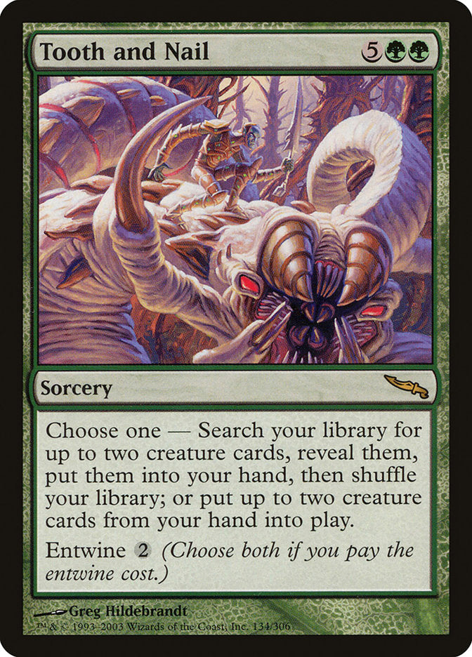 Tooth and Nail [Mirrodin] | Eastridge Sports Cards & Games