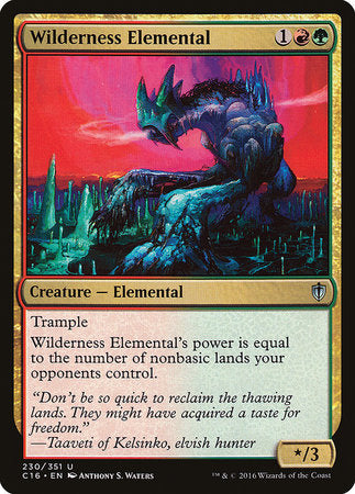 Wilderness Elemental [Commander 2016] | Eastridge Sports Cards & Games