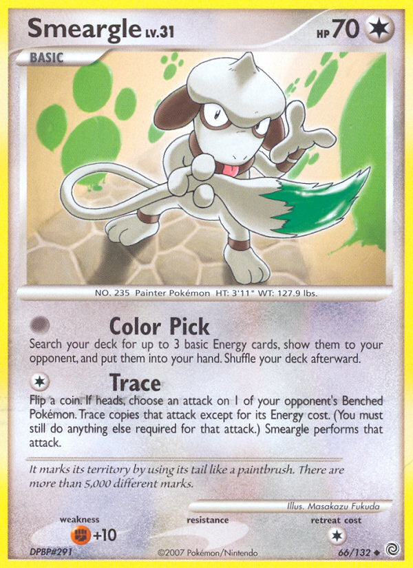 Smeargle (66/132) [Diamond & Pearl: Secret Wonders] | Eastridge Sports Cards & Games