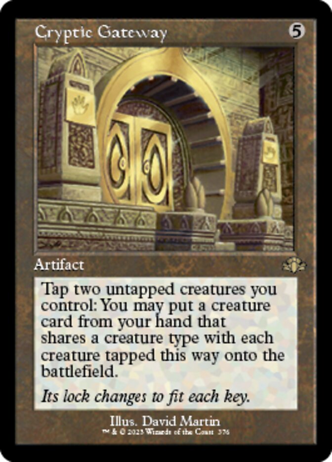 Cryptic Gateway (Retro) [Dominaria Remastered] | Eastridge Sports Cards & Games