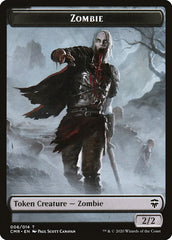 Horror // Zombie Token [Commander Legends Tokens] | Eastridge Sports Cards & Games