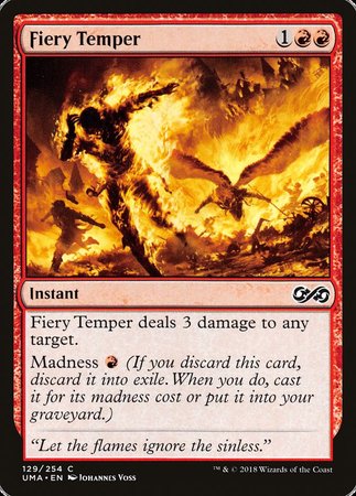 Fiery Temper [Ultimate Masters] | Eastridge Sports Cards & Games