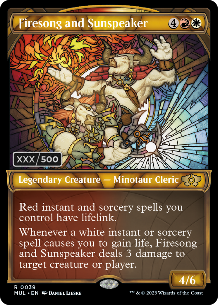 Firesong and Sunspeaker (Serialized) [Multiverse Legends] | Eastridge Sports Cards & Games