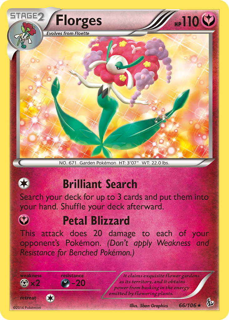 Florges (66/106) [XY: Flashfire] | Eastridge Sports Cards & Games
