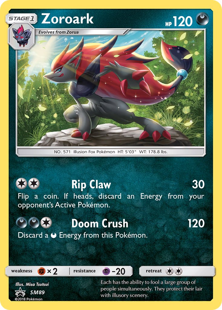 Zoroark (SM89) [Sun & Moon: Black Star Promos] | Eastridge Sports Cards & Games