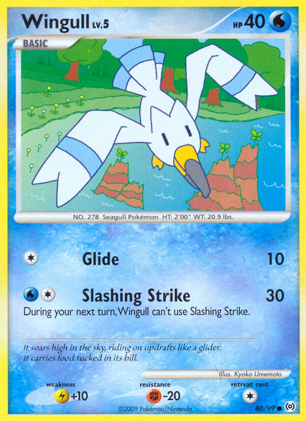 Wingull (80/99) [Platinum: Arceus] | Eastridge Sports Cards & Games