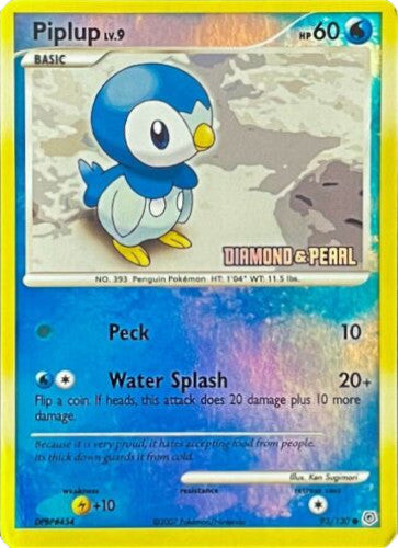 Piplup (93/130) (Diamond and Pearl) [Burger King Promos: 2008 Collection] | Eastridge Sports Cards & Games