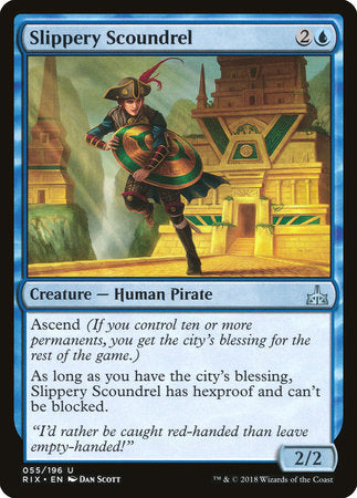 Slippery Scoundrel [Rivals of Ixalan] | Eastridge Sports Cards & Games