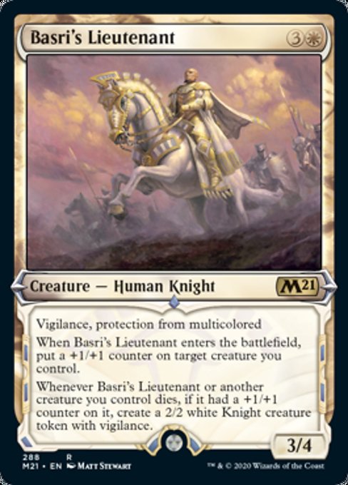 Basri's Lieutenant (Showcase) [Core Set 2021] | Eastridge Sports Cards & Games