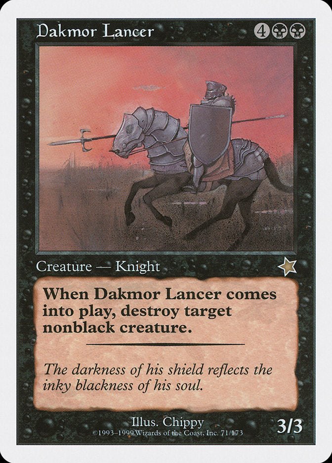 Dakmor Lancer [Starter 1999] | Eastridge Sports Cards & Games