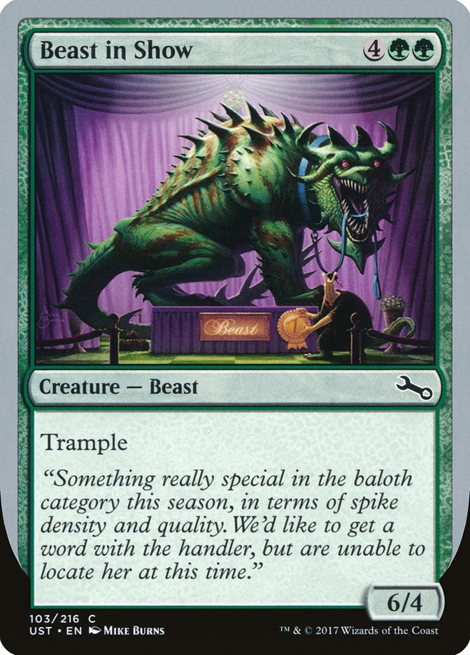 Beast in Show ("Something really special...") [Unstable] | Eastridge Sports Cards & Games