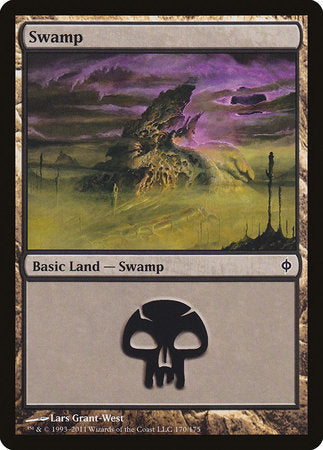 Swamp (170) [New Phyrexia] | Eastridge Sports Cards & Games