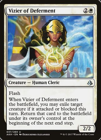 Vizier of Deferment [Amonkhet] | Eastridge Sports Cards & Games