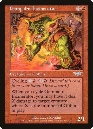 Gempalm Incinerator [Legions] | Eastridge Sports Cards & Games