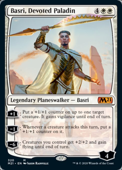 Basri, Devoted Paladin [Core Set 2021] | Eastridge Sports Cards & Games