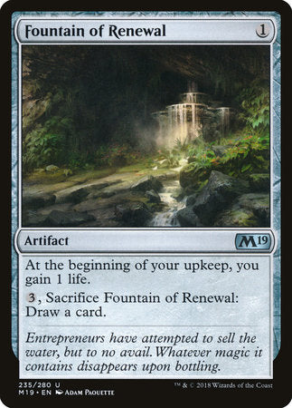 Fountain of Renewal [Core Set 2019] | Eastridge Sports Cards & Games