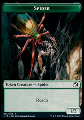 Beast (007) // Spider Double-sided Token [Innistrad: Midnight Hunt Commander] | Eastridge Sports Cards & Games